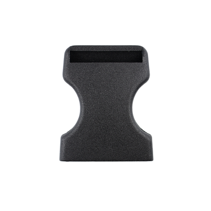 Plastic buckle - 20x46 mm black 1 pc.