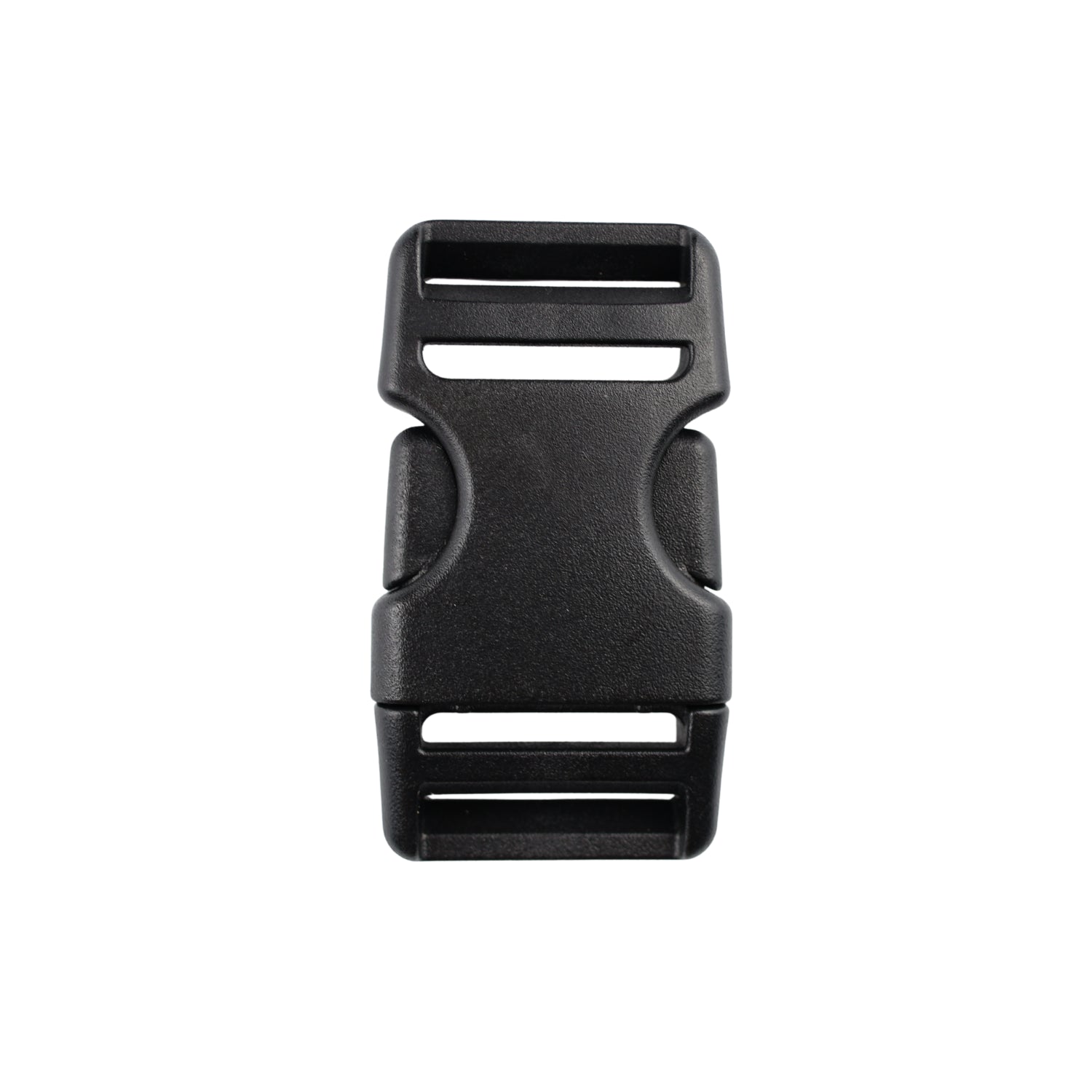 Plastic buckle - 25 mm black 1 pc.