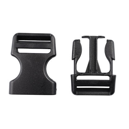 Plastic buckle - 25 mm black 1 pc.