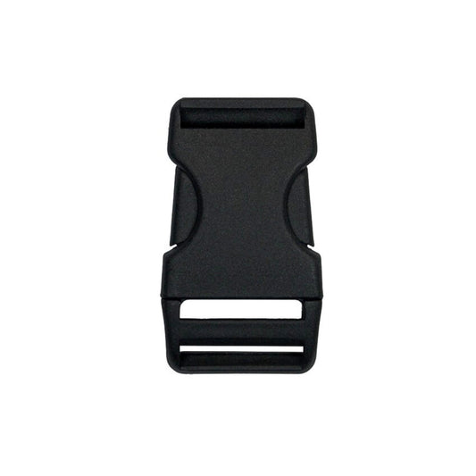 Klamra plastikowa - 25x60 mm czarna 1 szt.