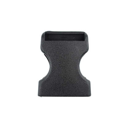 Plastic side release buckle - 25x60 mm black 1 pc.
