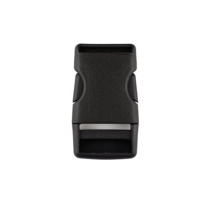 Plastic buckle - 30x67 mm black 1 pc.