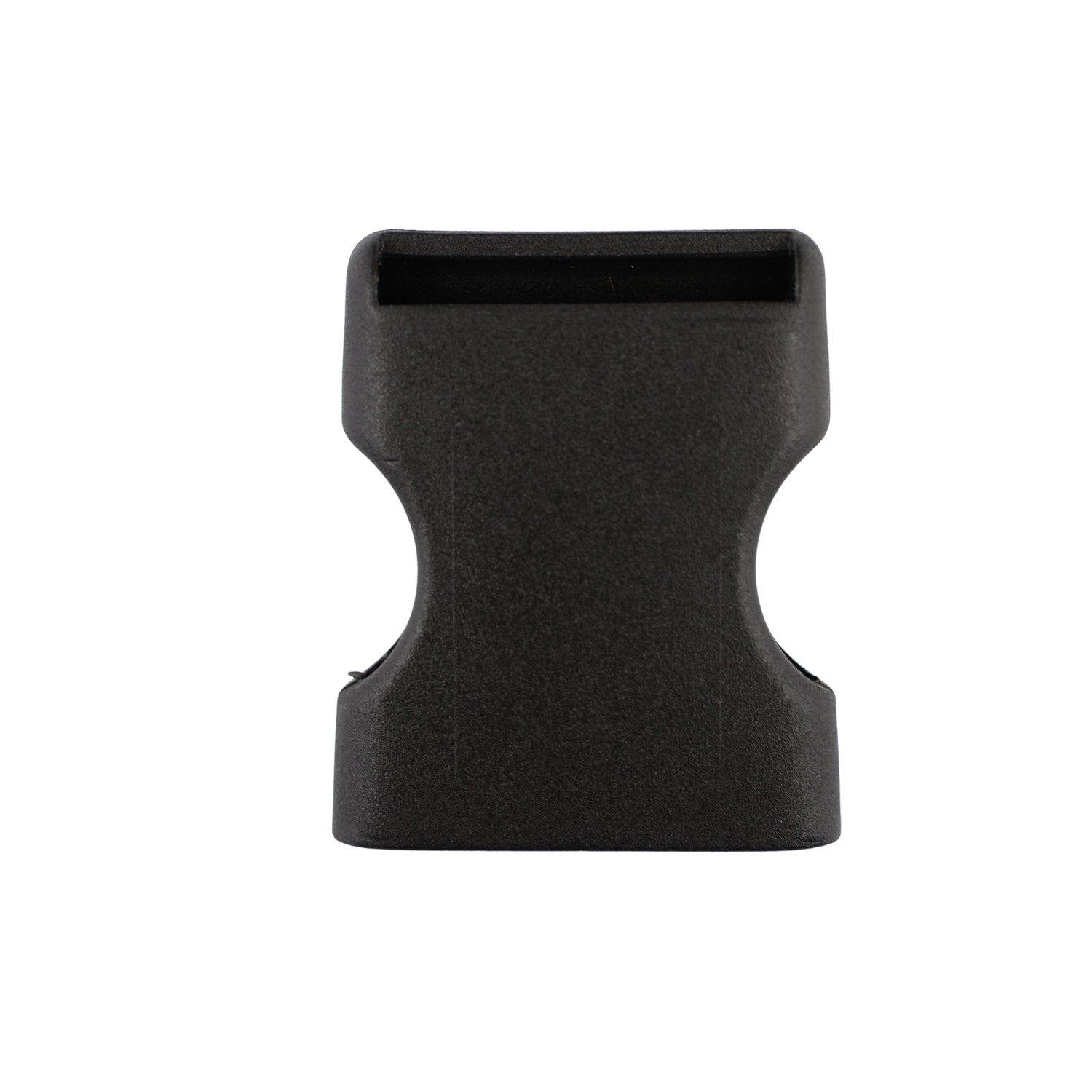 Plastic buckle - 30x67 mm black 1 pc.