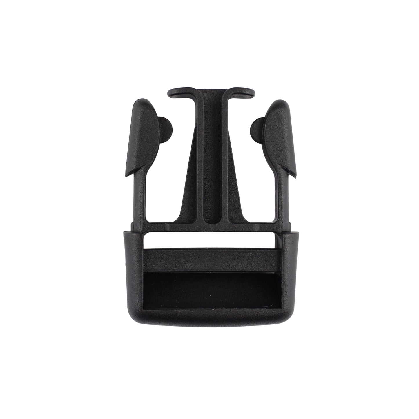 Plastic buckle - 30x67 mm black 1 pc.
