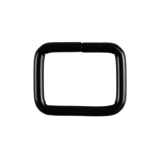 Ramka metalowa - 20/15/3 mm czarny mat 1 szt.