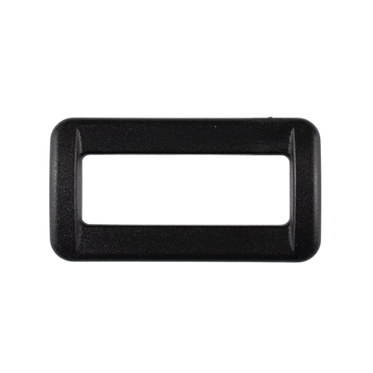 Plastic slider - 32/11 mm black 1 pc.