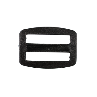 Plastic adjuster - 20/12 mm black 1 pc.