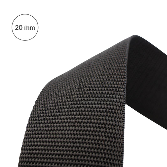Taśma nośna - polipropylenowa 20 mm/1 m czarna