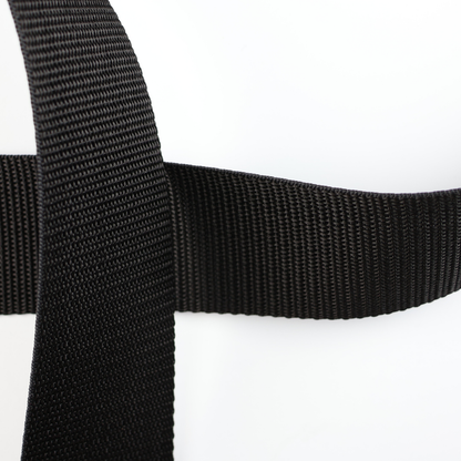 Webbing strap - polypropylene 30 mm/1 m black