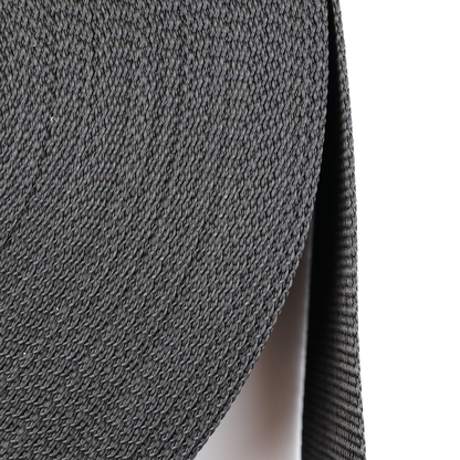 Polypropylene webbing - 50 mm/1 m black