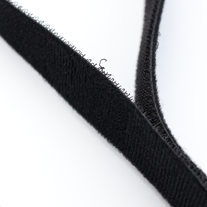Hook and loop tape - double-sided 20 mm/1 m nylon black