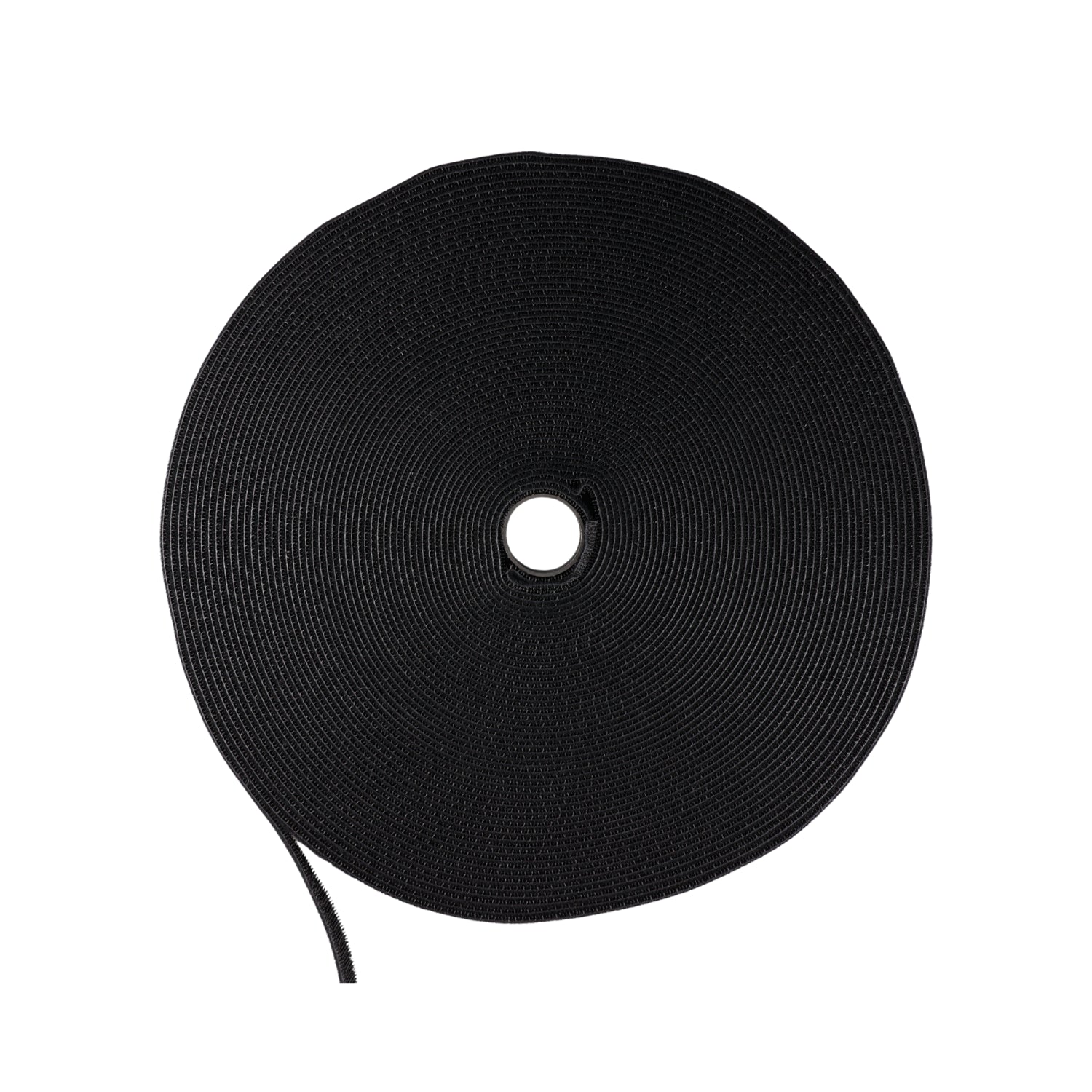 Hook and loop tape - double-sided 20 mm/1 m nylon black