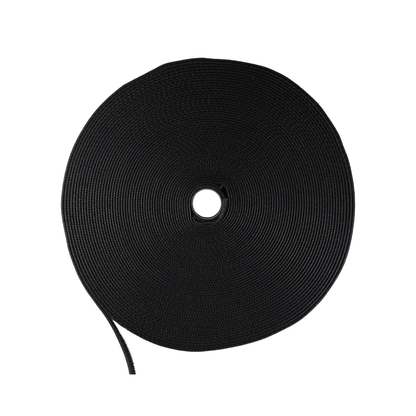 Hook and loop tape - double-sided 30 mm/1 m nylon black