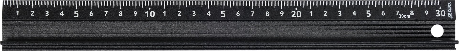 Yato Safety Ruler with Guard - 300 mm