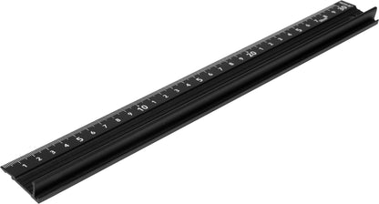 Yato Safety Ruler with Guard - 300 mm