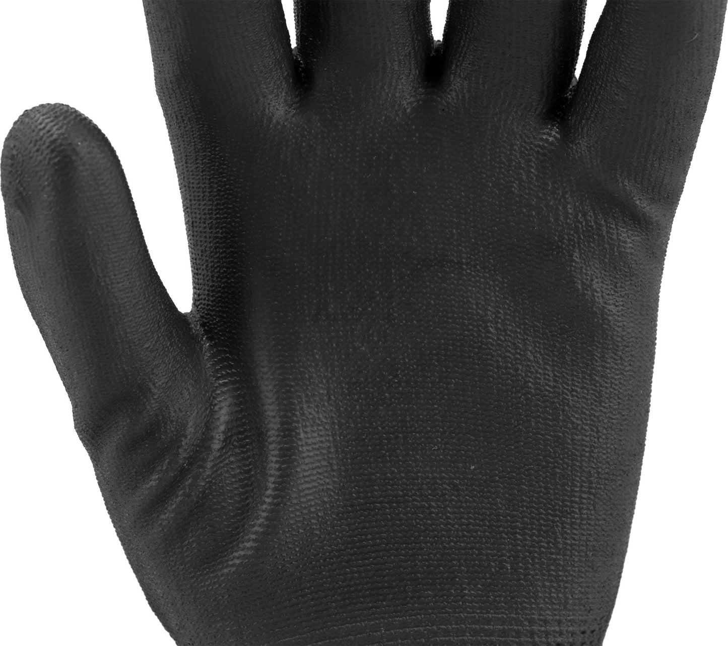 Yato Nylon/PU work gloves - black, size 8
