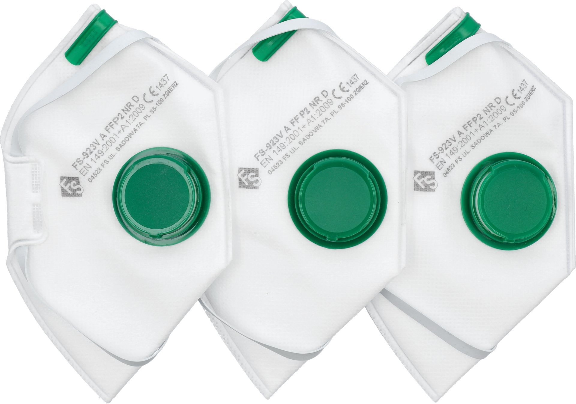 Yato FFP2/PZ Filtering Half Masks - 3 pcs.