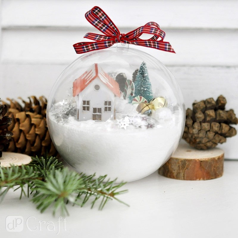DpCraft Acrylic Ornaments - 10 cm, 5 pcs