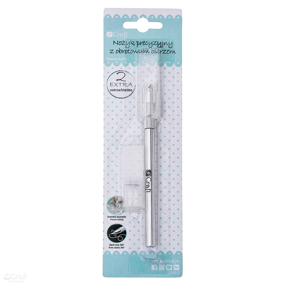 DpCraft precision craft knife - With rotating blade