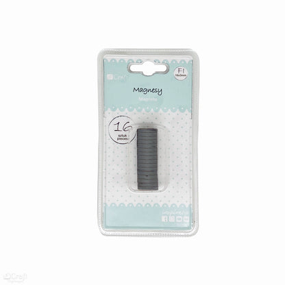 DpCraft Magnets - Diameter 16 mm x 3 mm, 16 pcs.