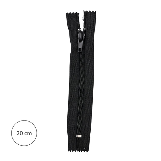 Zamek błyskawiczny - spiralny #5 nierodzielczy auto lock 20cm