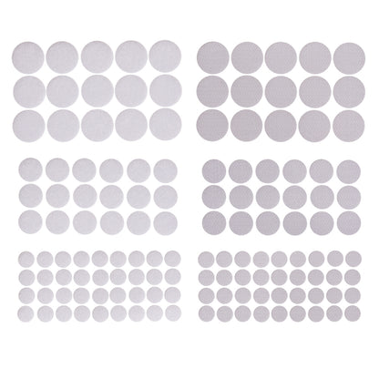 DpCraft Self-Adhesive Hook and Loop Dots - White 69 pcs.