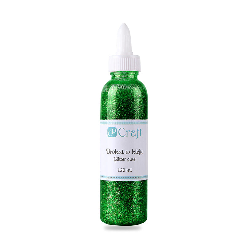 DpCraft Glitter Glue - 120 ml dark green