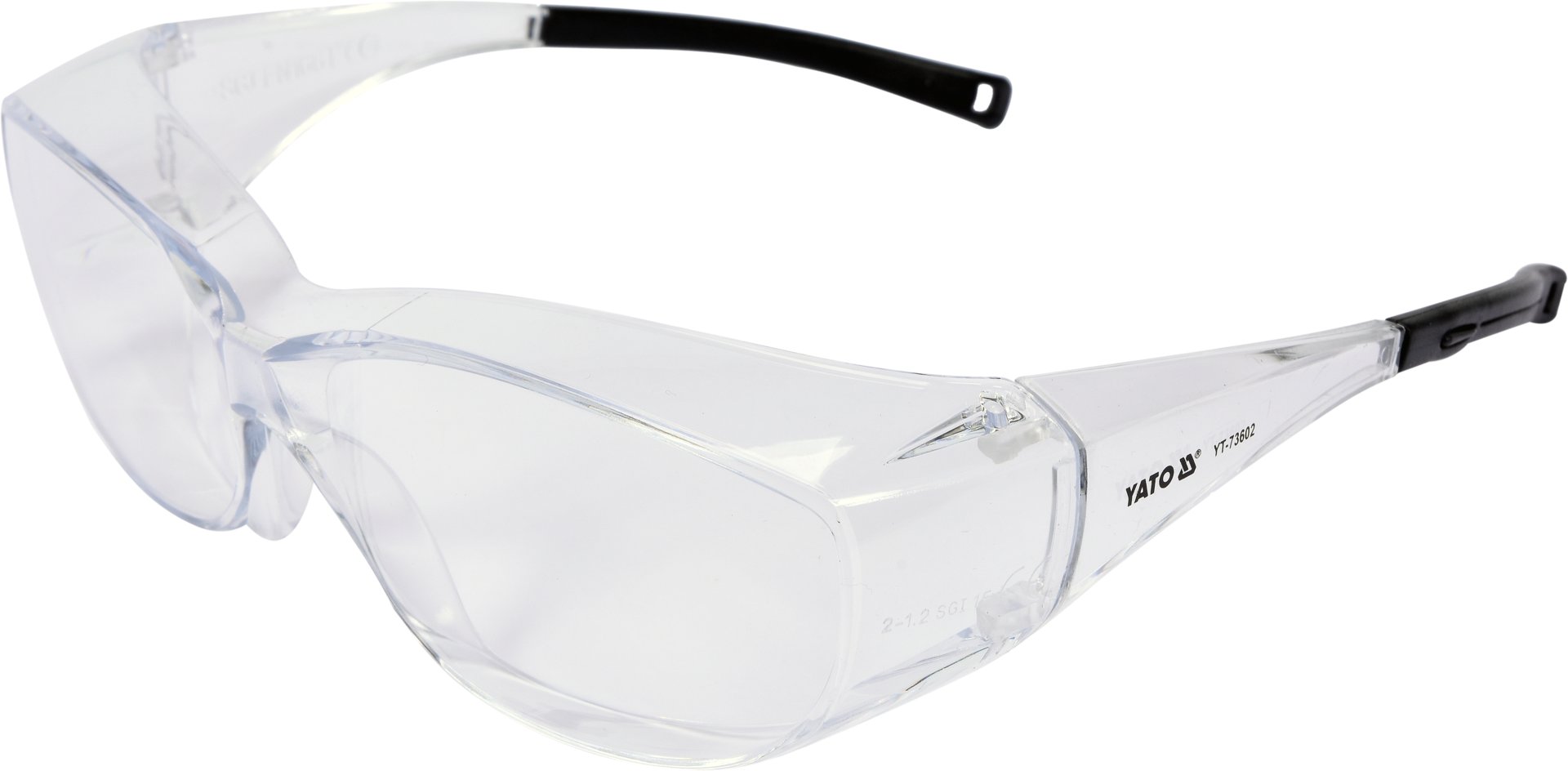 Yato protective safety glasses - clear fit-over