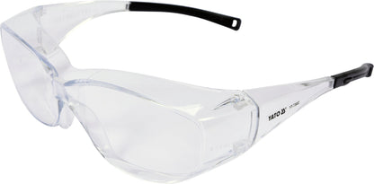 Yato protective safety glasses - clear fit-over